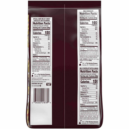 Hershey Nuggets Chocolates - Rear
