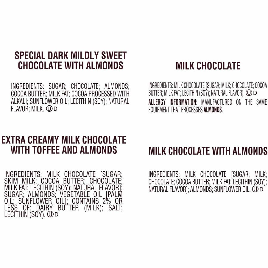 Hershey Nuggets Chocolates - Top
