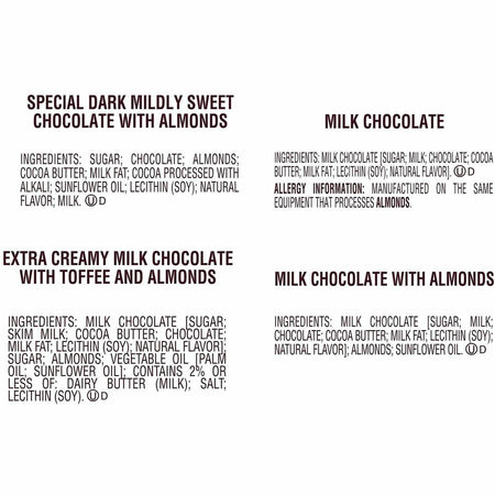 Hershey Nuggets Chocolates - Top