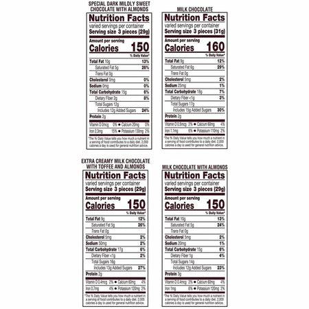 Hershey Nuggets Chocolates - Bottom