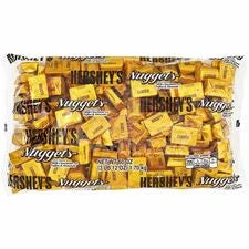 Hershey Nuggets Chocolates: Milk Chocolate with Toffee & Almonds - 3.75 lb Pack - Sweets