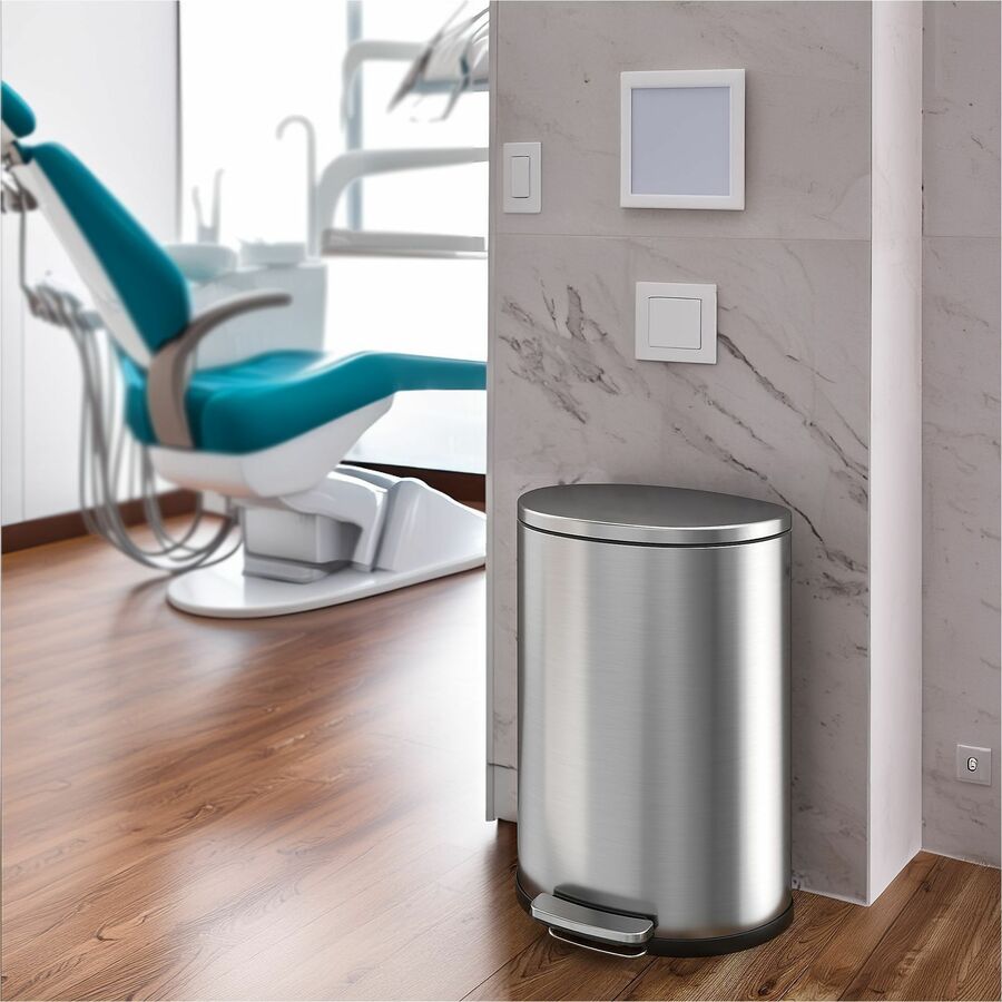 HLS Commercial 13-gallon Soft Step Trash Can - Alternate-Image1