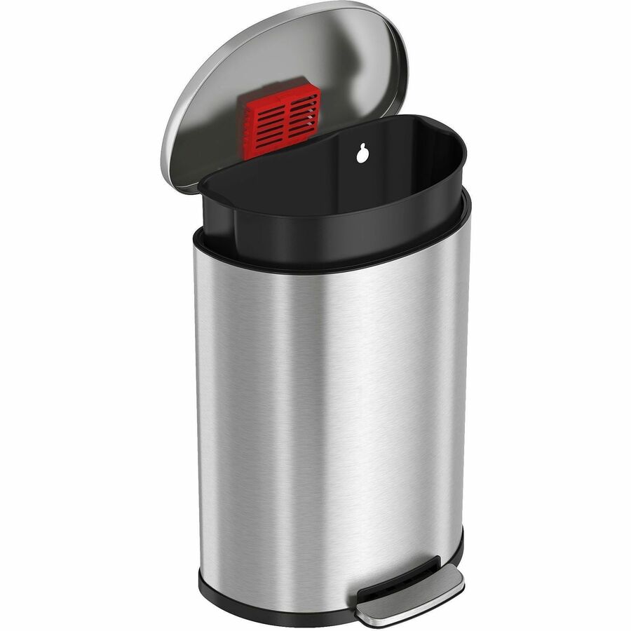 HLS Commercial 13-gallon Soft Step Trash Can - Alternate-Image2