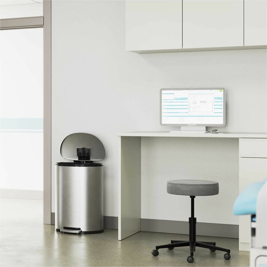 HLS Commercial 13-gallon Soft Step Trash Can - Alternate-Image4