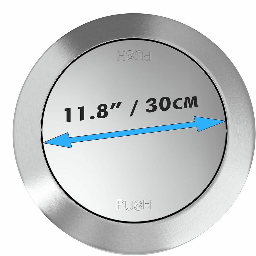 HLS Commercial 17 Gallon Stainless Steel Swing Top - Alternate-Image4