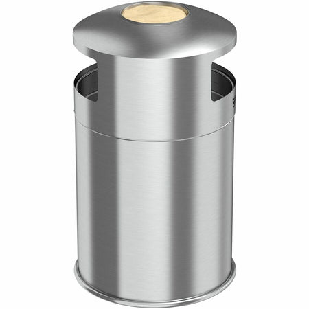 HLS Commercial 50-Gallon Dual Side-Entry Trash Can - Alternate-Image2