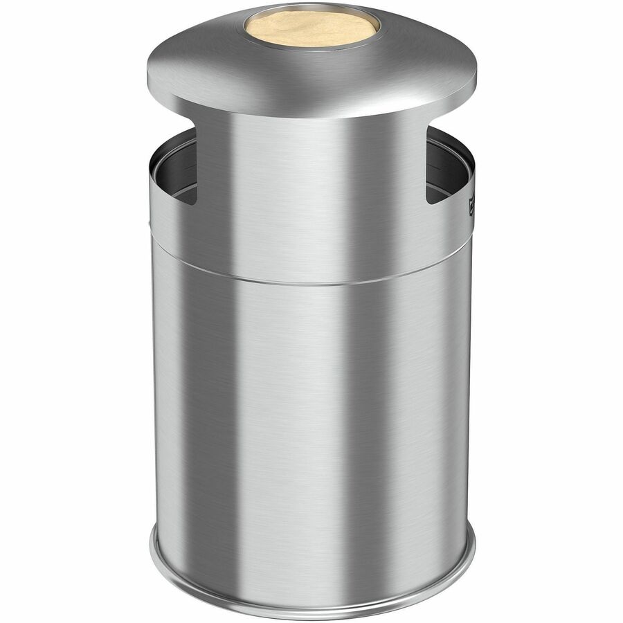 HLS Commercial 50-Gallon Dual Side-Entry Trash Can - Alternate-Image1