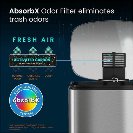 HLS Commercial Fire-Rated Soft Step Trash Can - Alternate-Image3
