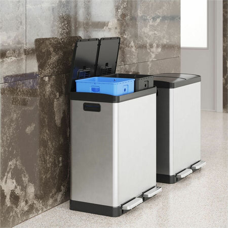 HLS Commercial Fire-Rated Soft Step Trash Can - Alternate-Image2