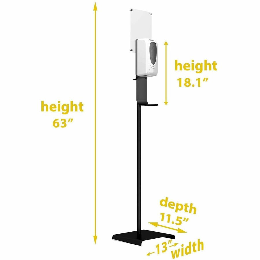 HLS Commercial Floor Stand Sensor Sanitizer Dispenser - Alternate-Image5