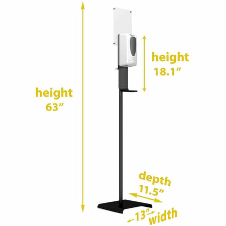 HLS Commercial Floor Stand Sensor Sanitizer Dispenser - Alternate-Image5