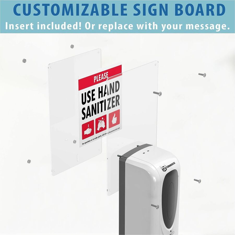 HLS Commercial Floor Stand Sensor Sanitizer Dispenser - Alternate-Image26