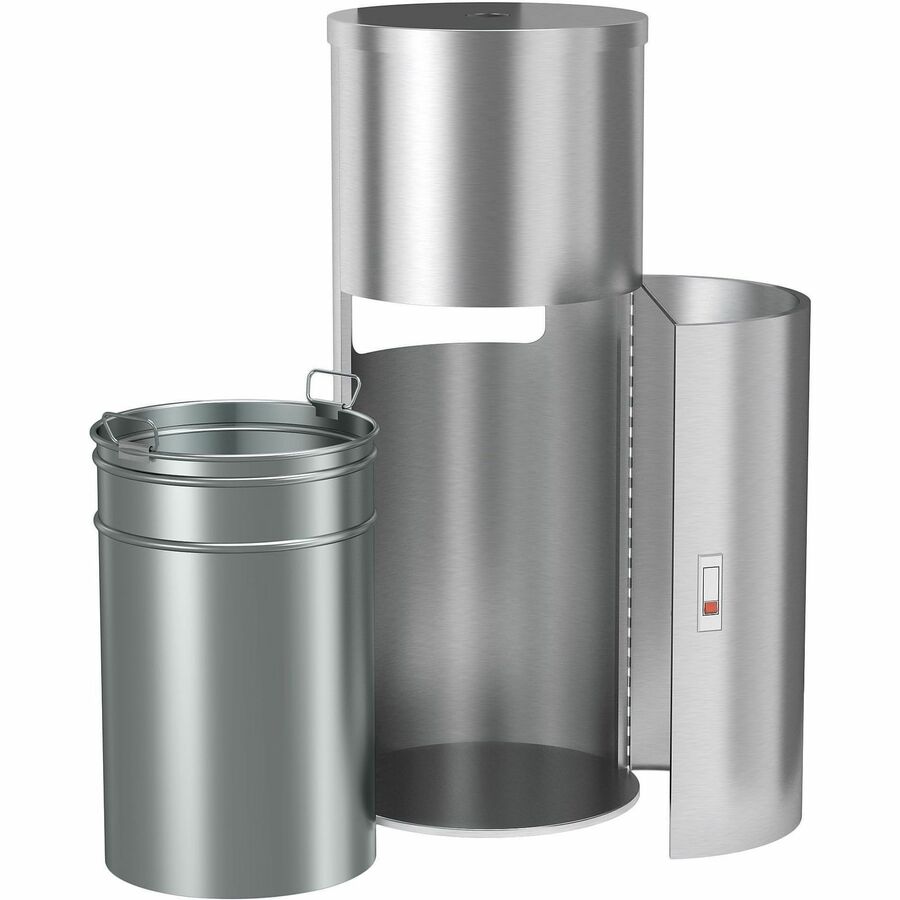 HLS Commercial Gym Wipe Dispenser 9-Gallon Trash Can - Alternate-Image4