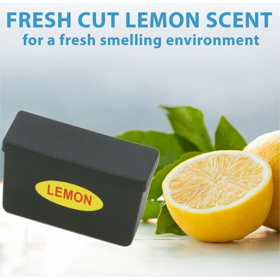 HLS Commercial Lemon-Scented Fragrance Cartridges - Cartridge - Lemon - 30 Day - 3 / Carton - Air Fresheners