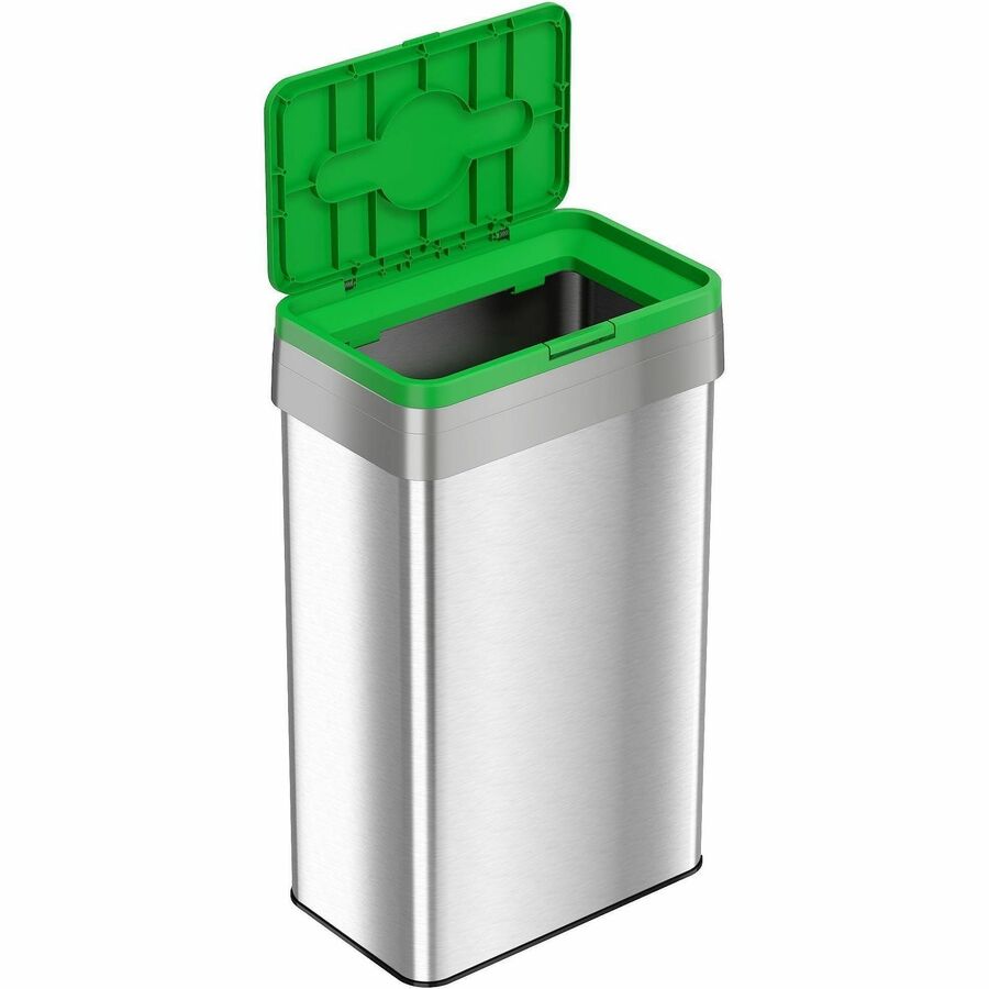 HLS Commercial Rectangular Open Top Compost Bin/Lid - Alternate-Image3