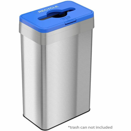 HLS Commercial Rectangular Open Top Recycle Bin/Lid - Alternate-Image2