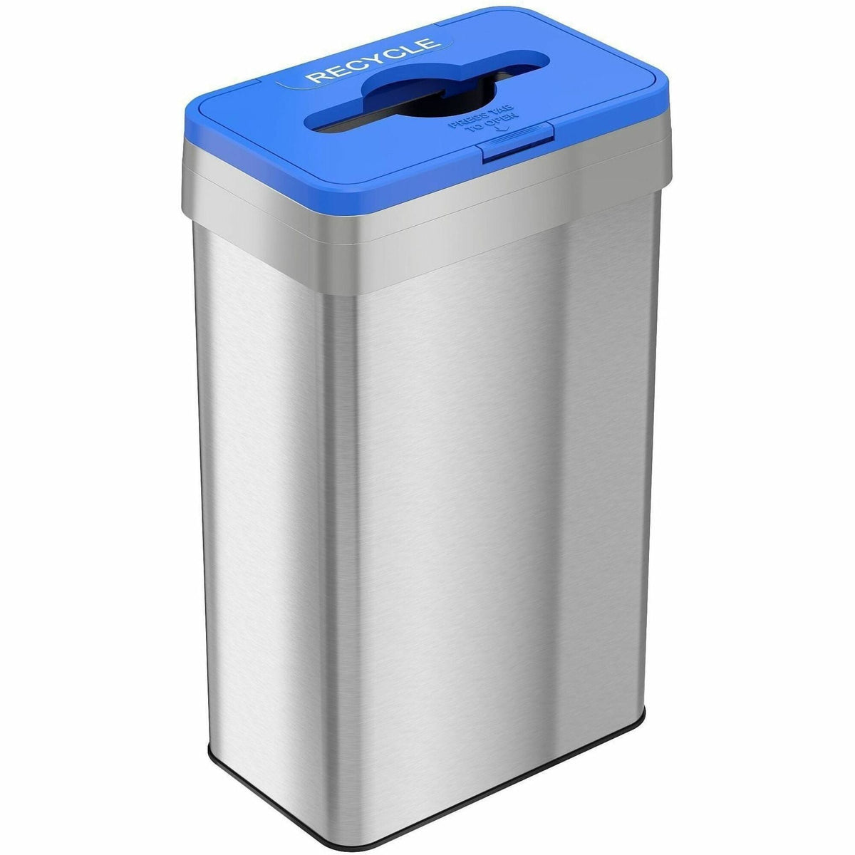HLS Commercial Rectangular Open Top Recycle Bin/Lid - 2000