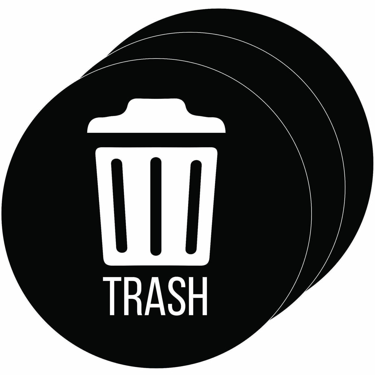HLS Commercial Refuse Bin Icon Sticker - 2000