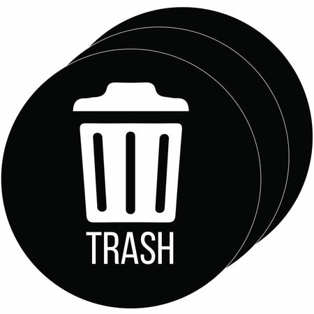 HLS Commercial Refuse Bin Icon Sticker - 2000