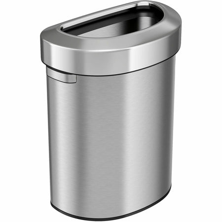 HLS Commercial Semi-Round Open Top Trash Can - 2000