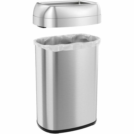 HLS Commercial Stainless Steel Open Top Trash Can - Alternate-Image2