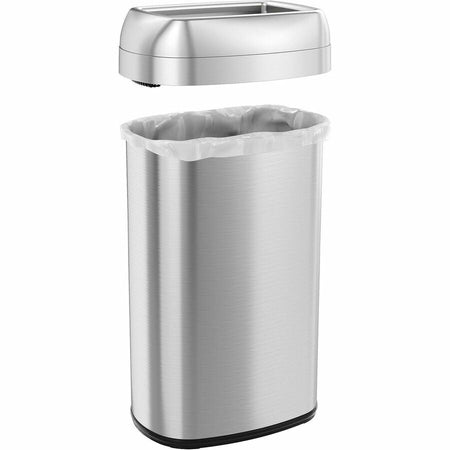HLS Commercial Stainless Steel Open Top Trash Can - Alternate-Image4