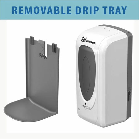 HLS Commercial Wall Mount Sensor Sanitizer Dispenser - Touch-Free Hygienic Solution - Skin Care Dispensers & Refills