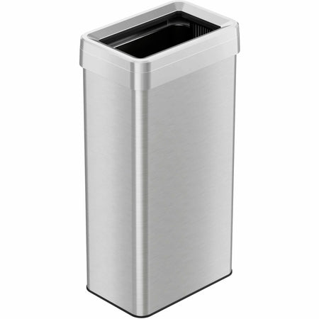HLS Stainless Steel Bin Receptacle: 21 gal Capacity Deodorizer Fingerprint Proof - Waste Containers & Lids