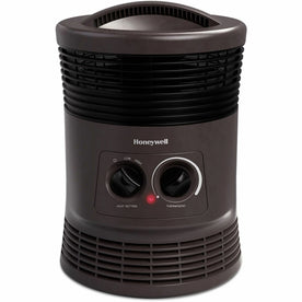 Honeywell 360 Surround Heater: 1500W Electric 2 Heat Settings Gray - Heaters
