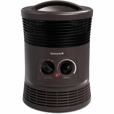 Honeywell 360 Surround Heater: 1500W Electric 2 Heat Settings Gray - Heaters