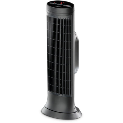 Honeywell Ceramic Tower Heater: 1500W Electric 2 Heat Settings Timer - Heaters