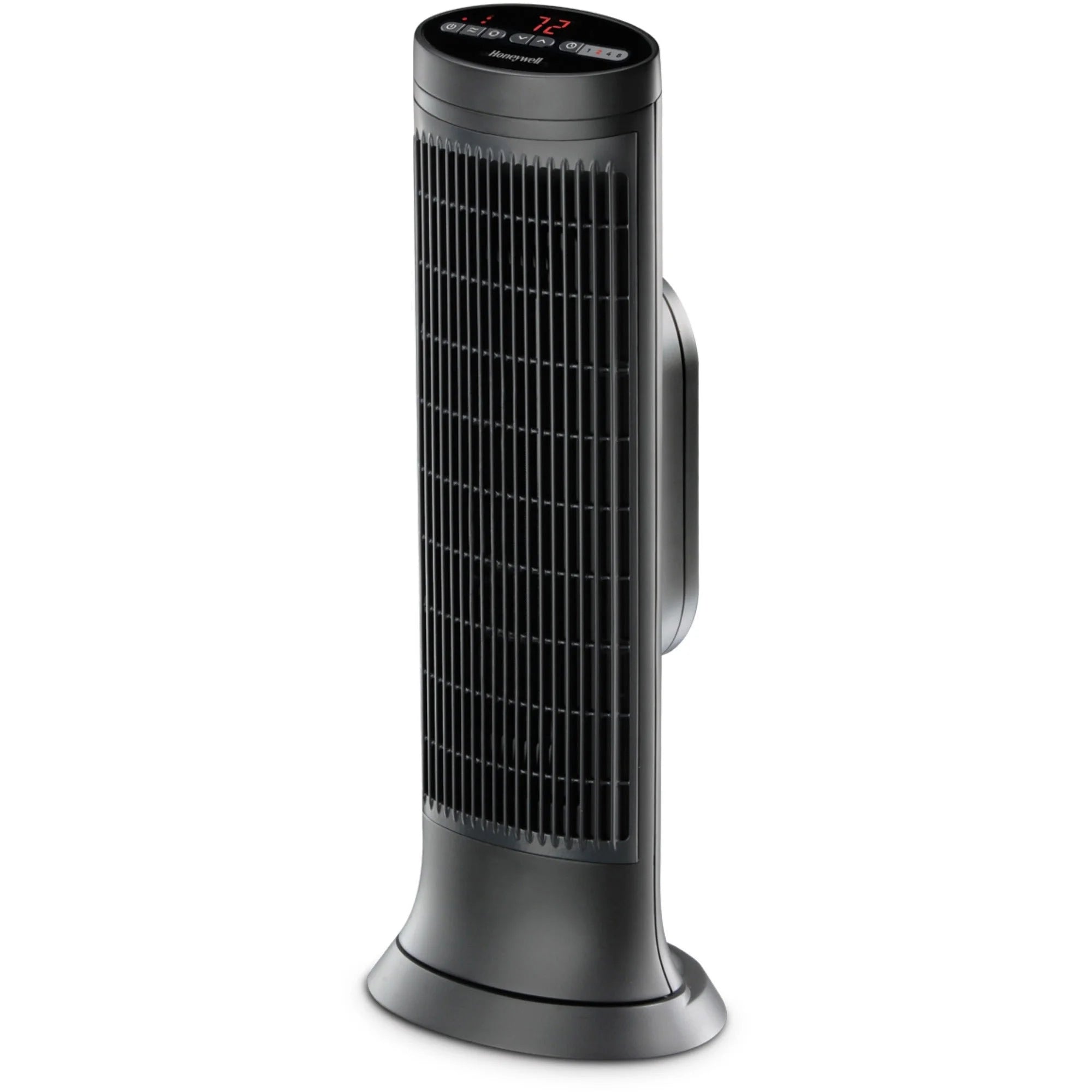 Honeywell Ceramic Tower Heater: 1500W Electric 2 Heat Settings Timer - Heaters