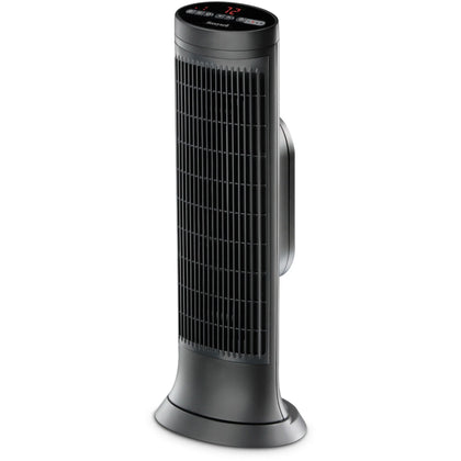 Honeywell Ceramic Tower Heater: 1500W Electric 2 Heat Settings Timer - Heaters