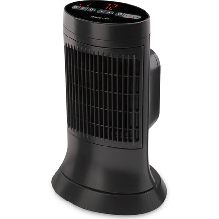 Honeywell Digital Ceramic Compact Heater: 2 Heat Settings Timer Oscillation - Heaters