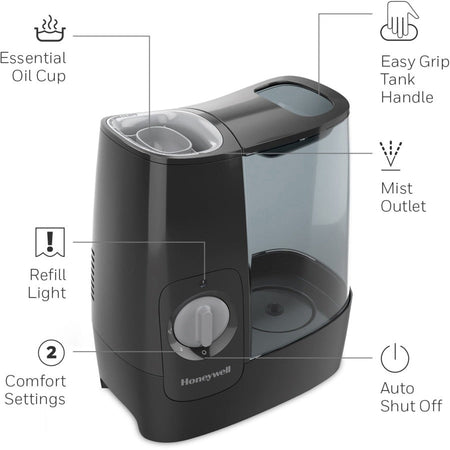 Honeywell HWM845 Warm Mist Humidifier - Alternate-Image2