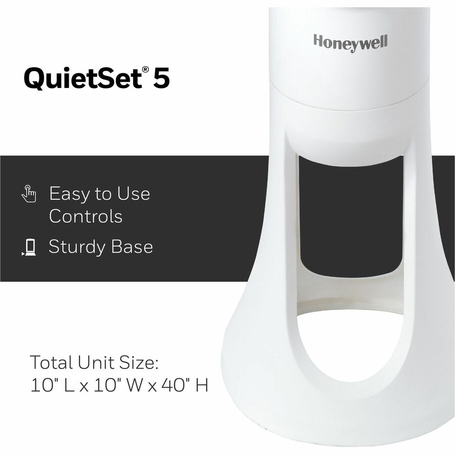 Honeywell QuietSet 5 Tower Fan - Bottom