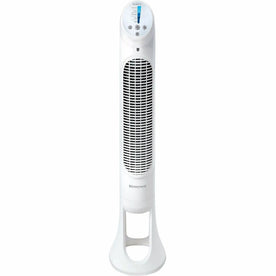 Honeywell QuietSet 5 Tower Fan: 5-Speed Oscillating with Remote & Timer - Fans