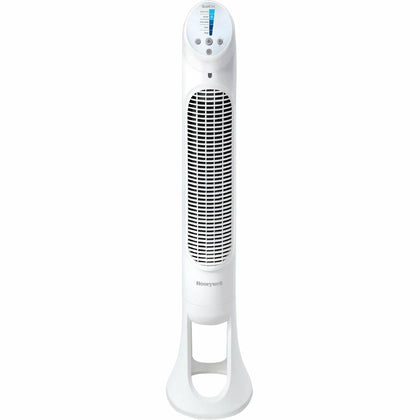 Honeywell QuietSet 5 Tower Fan: 5-Speed Oscillating with Remote & Timer - Fans