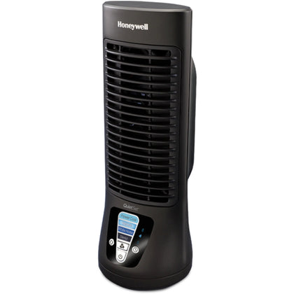 Honeywell QuietSet Slim Mini Tower Fan - 4 Speed - Oscillating - Energy Efficient - Fans