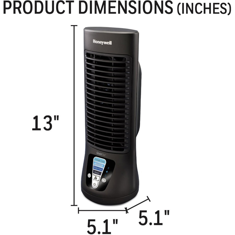 Honeywell QuietSet Slim Mini Tower Fan - Alternate-Image2