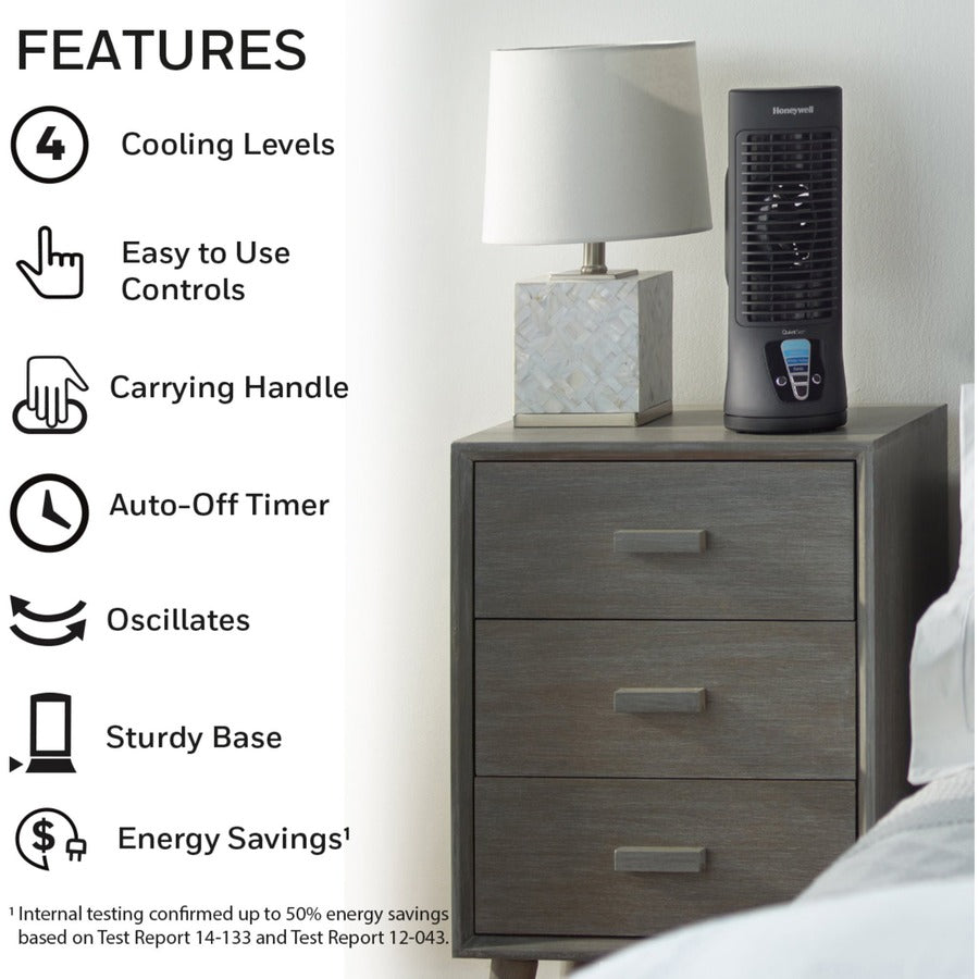 Honeywell QuietSet Slim Mini Tower Fan - Alternate-Image1