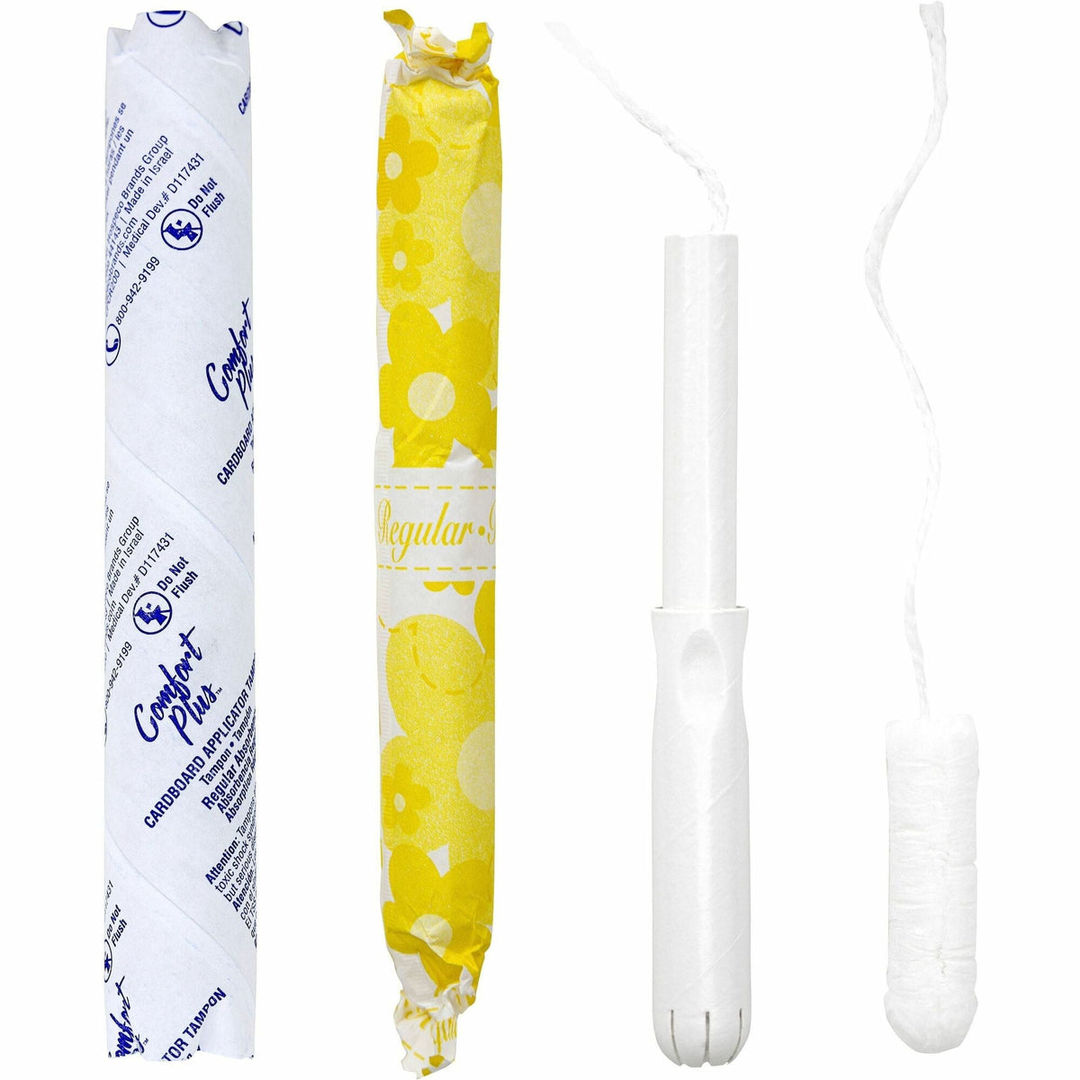 Hospeco Cardboard Applicator Tampons - 2000