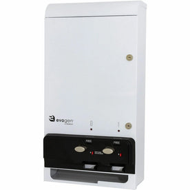 Hospeco Evogen Sanitary Napkin/Tampon Dispenser - Eco-Friendly Bamboo - 1 Unit - Personal Hygiene Supplies