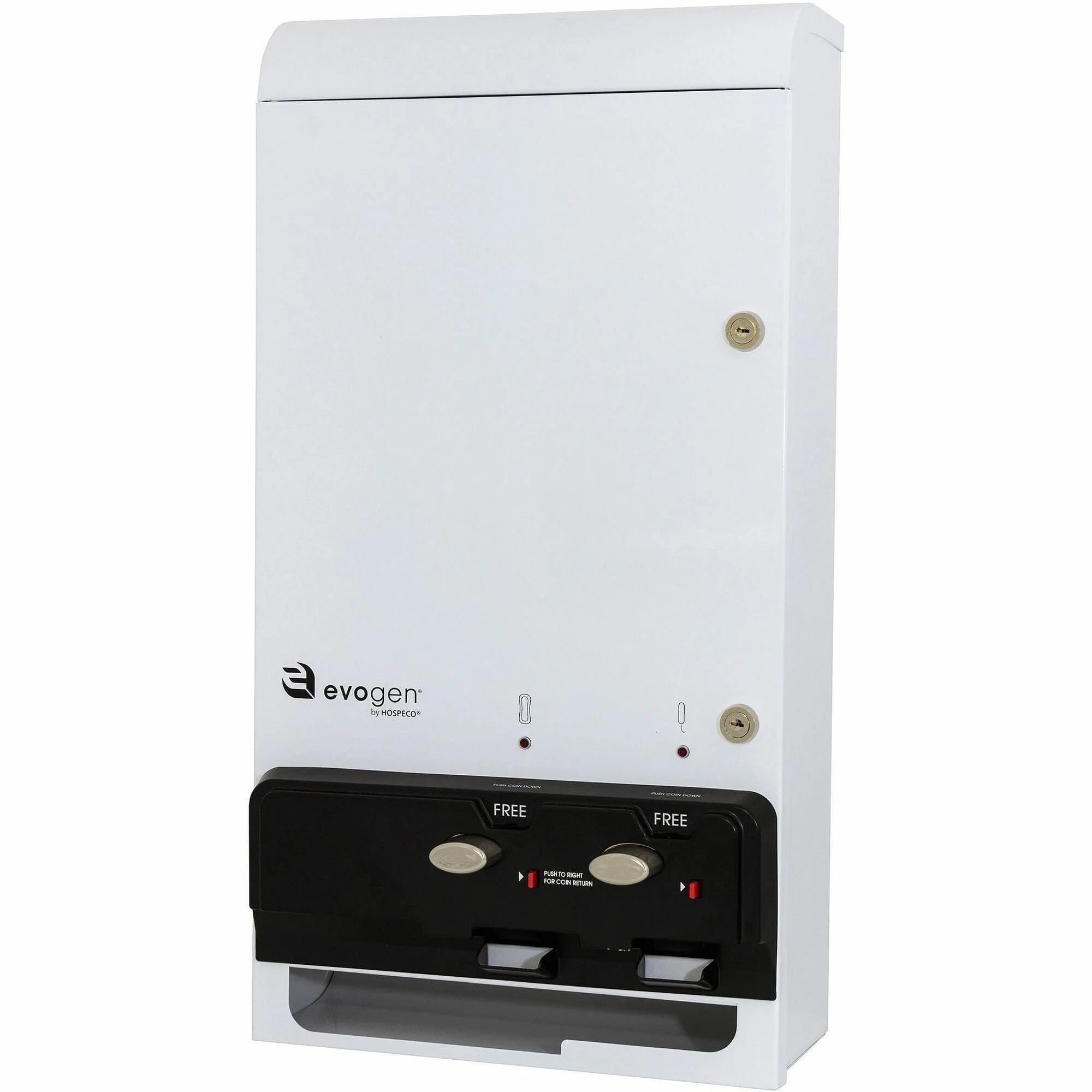 Hospeco Evogen Sanitary Napkin/Tampon Dispenser - Eco-Friendly Bamboo - 1 Unit - Personal Hygiene Supplies