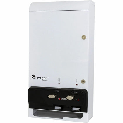 Hospeco Evogen Sanitary Napkin/Tampon Dispenser - Eco-Friendly Bamboo - 1 Unit - Personal Hygiene Supplies