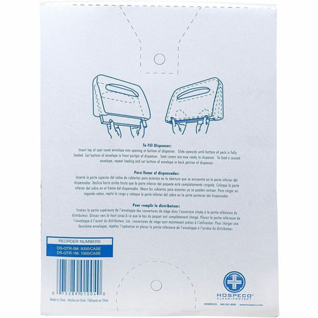 Hospeco Recycled Paper Toilet Seat Covers - Alternate-Image25