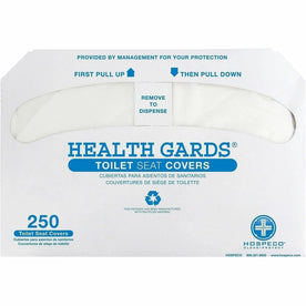 Hospeco Toilet Seat Cover: Half-fold Design - 1000 Covers/Carton - Covers