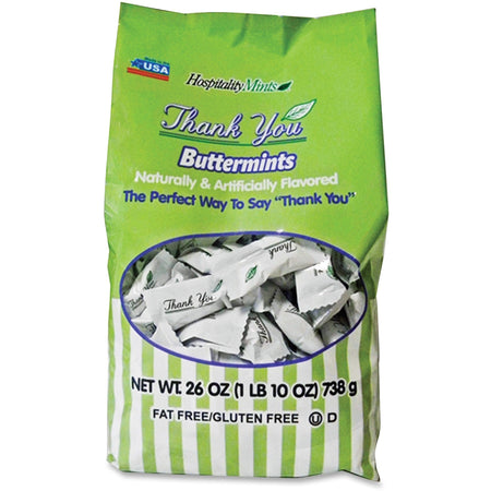 Hospitality Mints Thank You Buttermints - 2000