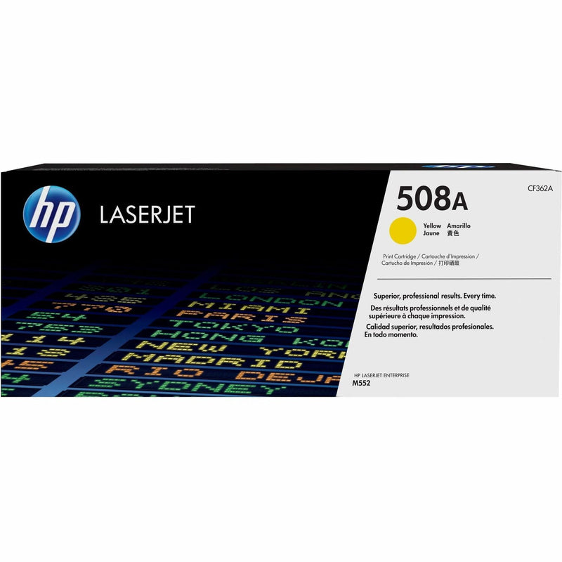 HP 508A (CF362A) Original Laser Toner Cartridge - Single Pack - Yellow - 1 Each - 1500
