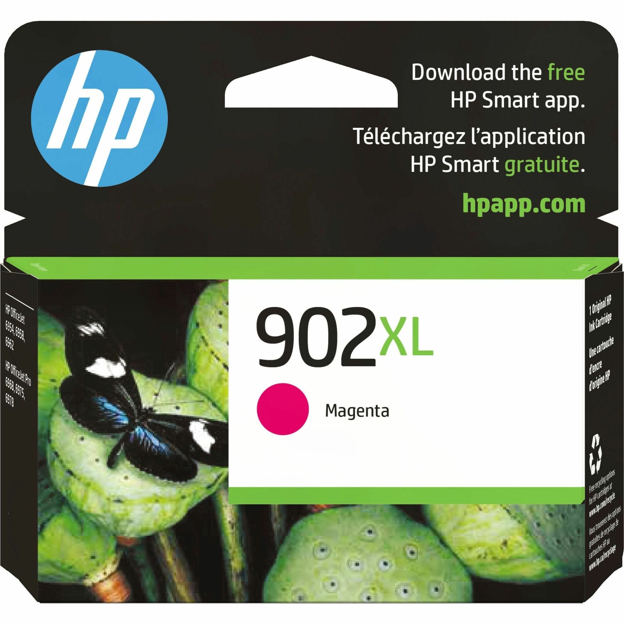 HP 902XL Original High Yield Inkjet Ink Cartridge - Magenta - 1 Each - 2000